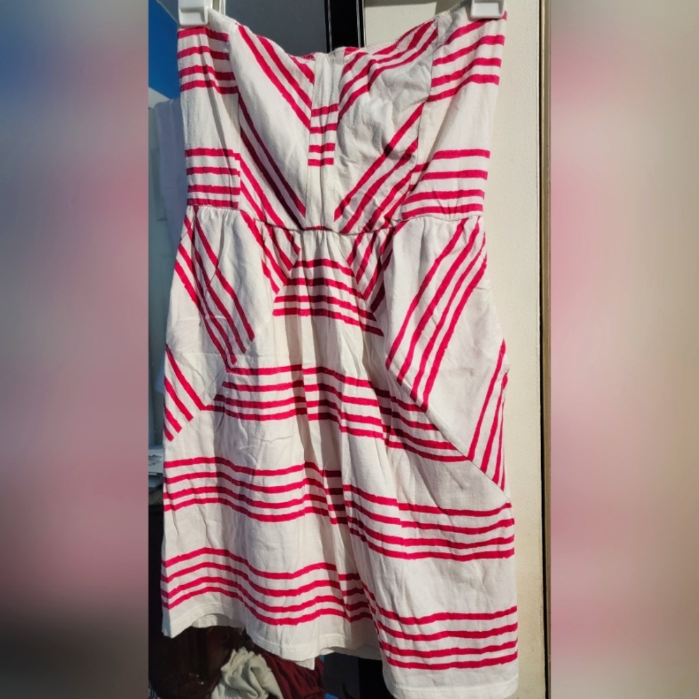 Rip Curl Strapless Sundress W/Pockets Size L. No … - image 1